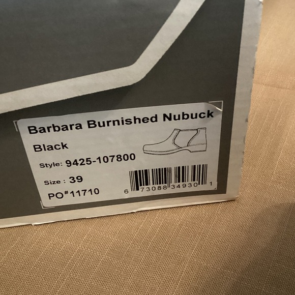 NWT Dansko womens  Black Leather Boots - Picture 3 of 9